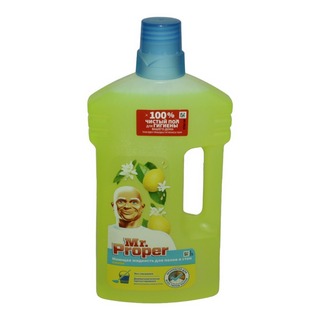 MR PROPER Моющая жидкость для полов и стен Лимон 1000мл